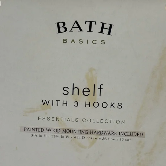 Small wooden duck shelf perfect for kids bathroom - Picture 4 of 5